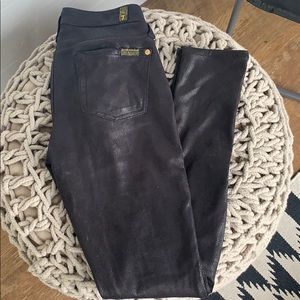 7 for All Mankind leather like Skinny
